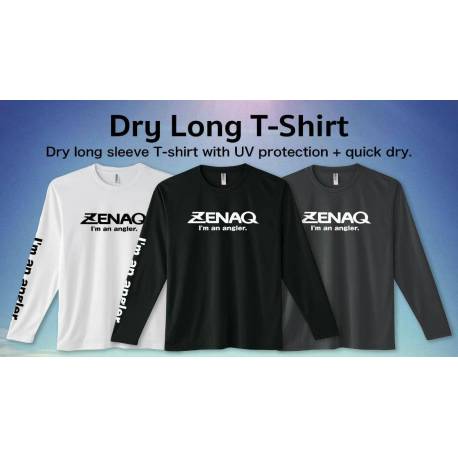 Tricou cu maneca lunga ZENAQ, Alb, L