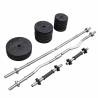 Set greutati gantere si haltera TheWay Fitness, 36 kg