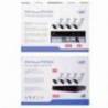 Kit supraveghere video AHD PNI House PTZ1500 5MP - DVR si 4 camere exterior