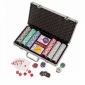 Set poker PHILOS, cutie aluminiu, 390 mm x 210 mm