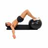 Minge fitness Anti Burst TheWay Fitness, 55 cm, pompa inclusa, negru