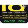 Fir fluorocarbon KORDA IQ EXTRA SOFT 20LBS/20M