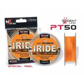 Fir monofilament Colmic Iride PT50, 300m, 0.25mm, Orange Fluo