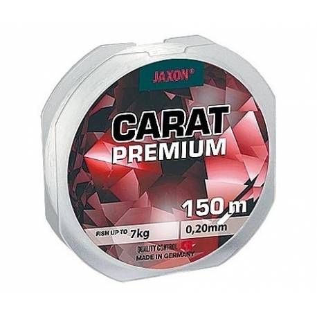 Fir monofilament Jaxon Carat Premium, 150m, 0.30mm, 16kg, transparent
