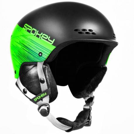 Casca ski SPOKEY Apex, Negru/Verde, M