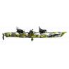 Caiac pescuit FEELFREE LURE II Tandem cu sistem de pedale Overdrive, 2 persoane, 4.3m