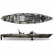 Caiac pescuit FEELFREE LURE V2 11.5 cu sistem de pedale Overdrive SEAWATER, 1 persoana, 3.5m