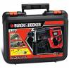 Ciocan rotopercutor Black&Decker KD985KA SDS-PLUS, 3 moduri, 800W, 2.2J