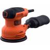 Slefuitor orbital BLACK&DECKER BEW210-QS, talpa rotunda, D125mm, 260W