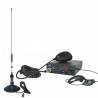 Kit Statie radio CB PNI ESCORT HP 8001 ASQ + Casti HS81 + Antena CB PNI ML70 cu magnet inclus