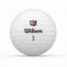 Set mingi golf Wilson Duo Soft+ , albe, 12 bucati
