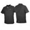 Tricou polo GAMAKATSU, negru, pentru pescuit, marimea M