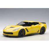 Macheta auto CHEVROLET Corvette C7 Z06 (2014) 1:18 galben