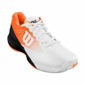 Pantofi sport Wilson Rush Pro 3.0 Paris, barbati, portocaliu/alb, 47⅓