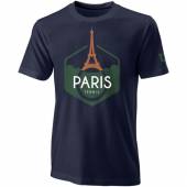 Tricou WILSON Paris Tech Tee, albastru, marimea XXL