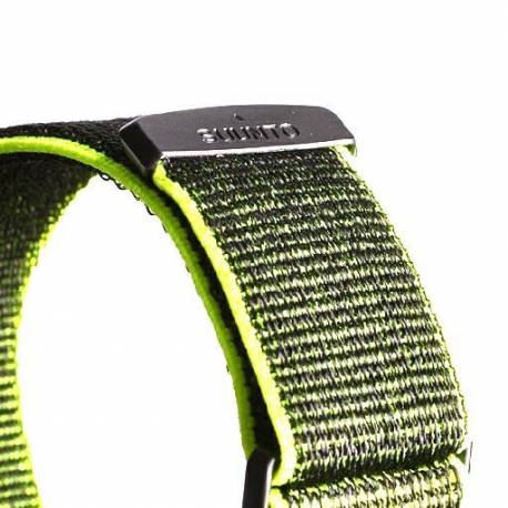 Curea ceas Suunto 24mm Athletic 6, textil, lime, S/M