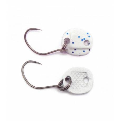Lingurita oscilanta NEO STYLE Bottom Killer 0.4g, culoare 33 Super White Glow