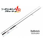 Lanseta spinning YAMAGA BLANK BALLISTICK 86M TZ NANO 2.6m, 6-32g, Fuji Titanum Torzite, 2 segmente