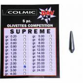 Plumbi COLMIC Oliveta Supreme, 0.20 g, 5 buc/plic