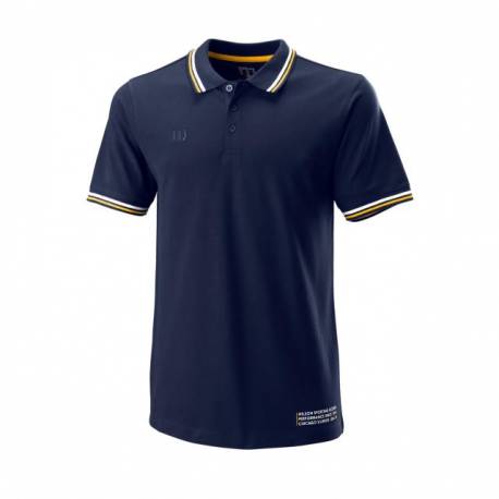 Tricou WILSON Since 1914 Pique Polo, albastru, marimea S