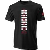 Tricou WILSON Tokyo Tech Tee, negru, marimea XL