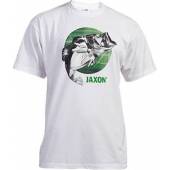 Tricou JAXON Fish, Alb, Bumbac, L