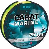 Fir monofilament JAXON Carat Marine, 250 m, 0.40 mm, 25 kg, Galben Fluo