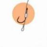 Carlige legate JAXON Method Feeder Fir PE FR, nr. 10, 0.12 mm, 10 cm, 8 buc/plic
