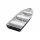 Barca aluminiu MARINE 12 M, max. 4 persoane, 3.70m, max. 10CP, cizma scurta