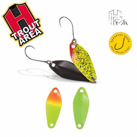 Lingurita Oscilanta HERAKLES Losko, 2.7 cm, 1.6 g, culoare 14 Chartreuse Orange