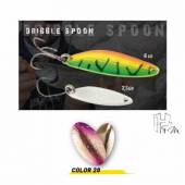 Lingurita Oscilanta HERAKLES Dribble Spoon, 2.5 g, culoare Golden Trout