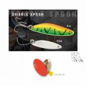 Lingurita Oscilanta HERAKLES Dribble Spoon, 2.5 g, culoare Orange Gold