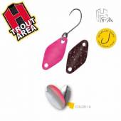 Lingurita Oscilanta HERAKLES Trout Area Kite, 2.0 cm, 1.2 g, culoare Silver Red