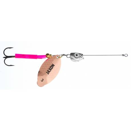 Lingurita Rotativa JAXON Holo Select Esox, nr. 1, 7 g, culoare C