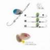 Lingurita Rotativa HERAKLES Clever Spin, 1.5 g, culoare 28 Golden Trout