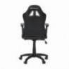 Scaun gaming X by SERIOUX Kids Grey, piele sintetica, ajustabil, piston pe gaz, manere reglabile, max. 100Kg