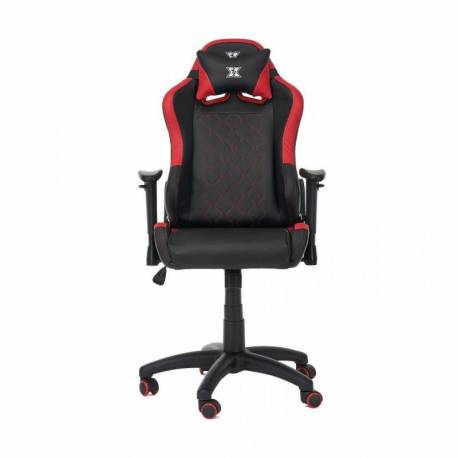 Scaun gaming X by SERIOUX Kids Red, piele sintetica, ajustabil, piston pe gaz, manere reglabile, max. 100Kg