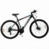 Bicicleta mountainbike Omega Thomas 29 , cadru 49cm, negru portocaliu alb