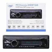 DAB Radio MP3 player auto PNI Clementine 8480BT 4x45w, 12/24V, 1 DIN, cu SD, USB, AUX, RCA, Bluetoot