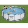 Piscina cu cadru metalic BESTWAY Steel Pro MAX™, rotunda, 4.57x1.22m cod 56438