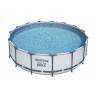 Piscina cu cadru metalic BESTWAY Steel Pro MAX™, rotunda, 4.57x1.22m cod 56438