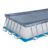 Set piscina dreptunghiulara SUMMER WAVES Elite Frame cu cadru metalic, filtrare inclusa, 7.32x3.66x1.32m