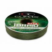 Fir textil CLIMAX iBraid Dive Sinking Olive Green 135m, 0.10mm, 4.1kg