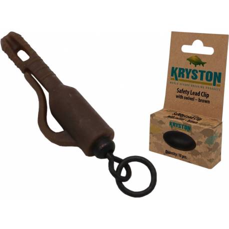 Clip montura KRYSTON plumb pierdut cu vartej, Brown