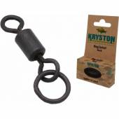 Vartej cu anou KRYSTON Ring Swivel 7 Black