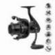 Mulineta crap CARP ZOOM AZURITE 6000 Long Cast Feeder, 7 rulmenti, 0.30mmx173m, 4.4:1