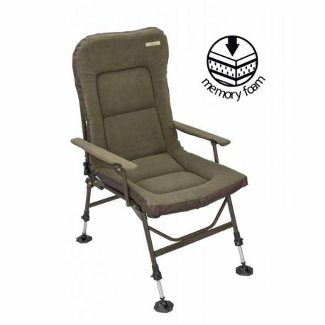 Scaun pescuit CARP ZOOM Marshal Memory Foam Armchair, 50x50x39/105cm