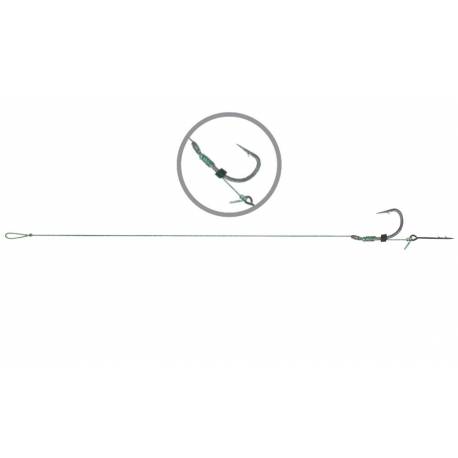 Montura CARP ZOOM Power Feeder KO.5 Nr.10 spin 10mm, 10cm, 0.18mm textil x8