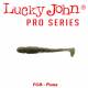 Shad LUCKY JOHN Pro Series Tioga 2.4'', 6.1cm, culoare F08 Pione, 9buc/plic