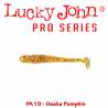 Shad LUCKY JOHN Pro Series Tioga 2.4'', 6.1cm, culoare PA19 Osaka Pumpkin, 9buc/plic